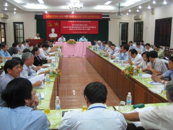 Hội nghị khoa học tổng kết thực hiện Nghị quyết 01-NQ/TW (khóa VII) của Bộ Chính trị về “Công tác lý luận trong giai đoạn hiện nay”