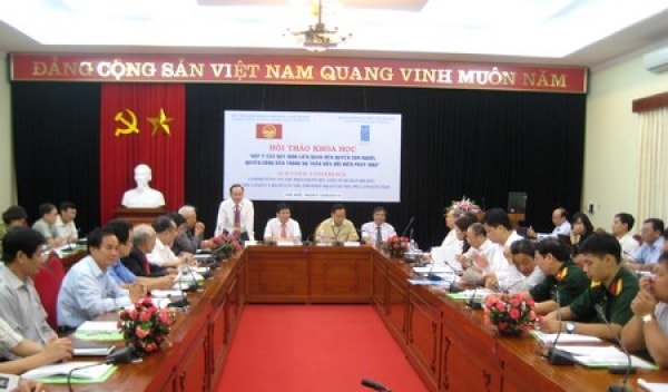 Hội thảo khoa học: “Góp ý các quy định liên quan đến quyền con người, quyền công dân trong dự thảo sửa đổi Hiến pháp năm 1992”
