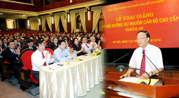 Khai giảng lớp Bồi dưỡng dự nguồn cán bộ cao cấp khóa IV