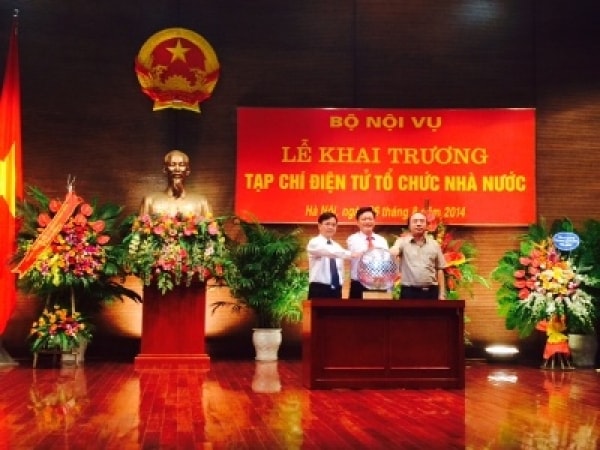 Khai trương Tạp chí điện tử Tổ chức nhà nước
