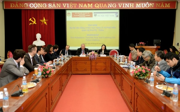 Tọa đàm: Sự tái cân bằng ở khu vực châu Á  và phát triển quan hệ Hoa Kỳ - Cuba