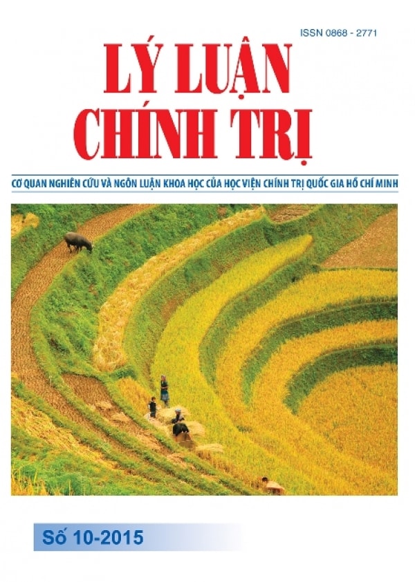 Tạp chí Lý luận chính trị số 10 - 2015