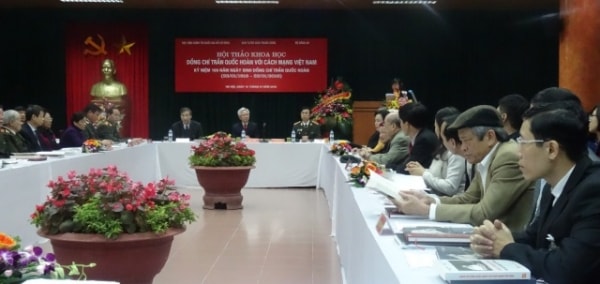 Hội thảo khoa học: Đồng chí Trần Quốc Hoàn với cách mạng Việt Nam