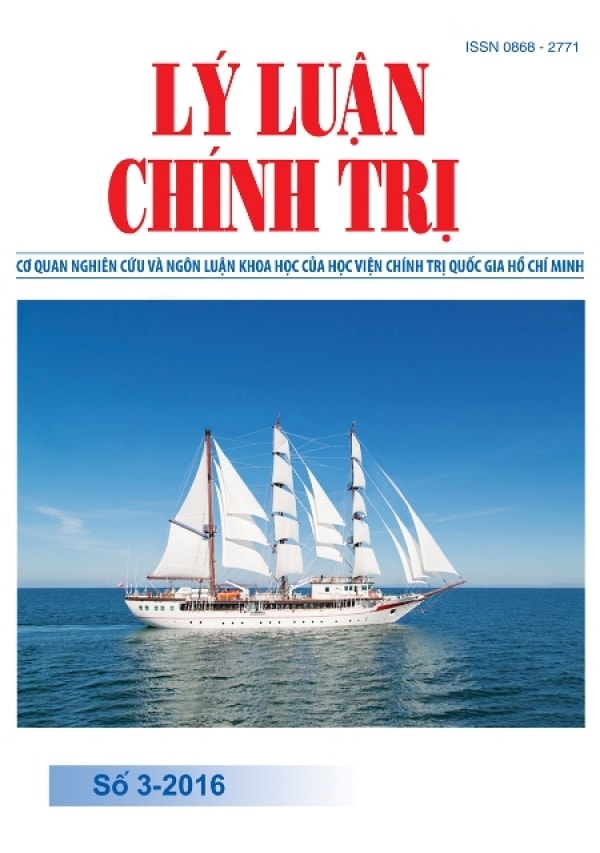 Tạp chí Lý luận chính trị số 3- 2016