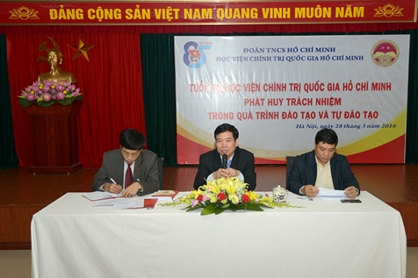 Tọa đàm: Tuổi trẻ Học viện phát huy trách nhiệm trong quá trình đào tạo và tự đào tạo