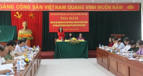 Nâng cao chất lượng công tác tuyên truyền các phong trào thi đua yêu nước