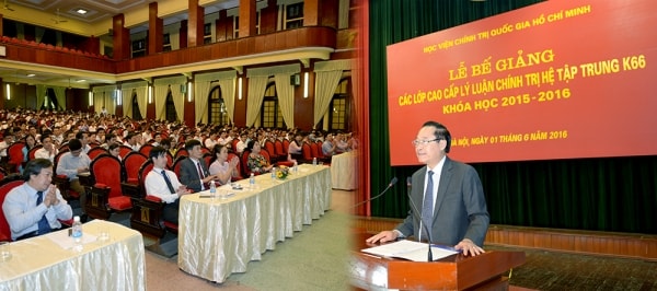 Kiểm tra đánh giá học viên hệ lãnh đạo quản lý tại Học viện Chính trị quốc gia Hồ Chí Minh theo hướng gắn lý luận với thực tiễn
