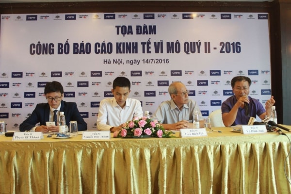 Tọa đàm Công bố Báo cáo Kinh tế vĩ mô Quý II năm 2016