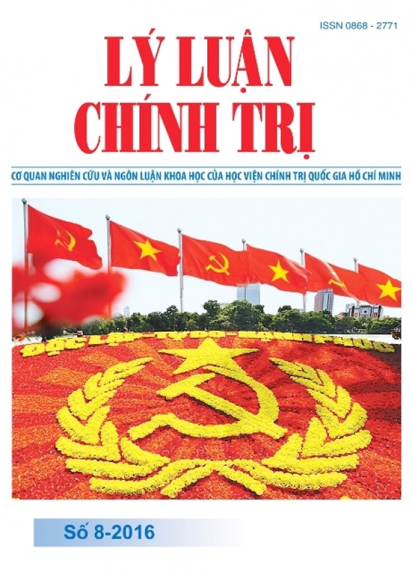 Tạp chí Lý luận chính trị số 8- 2016