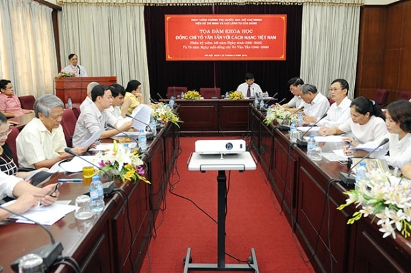 Tọa đàm khoa học “Đồng chí Võ Văn Tần với cách mạng Việt Nam”