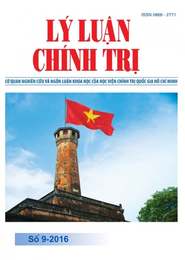 Tạp chí Lý luận chính trị số 9-2016