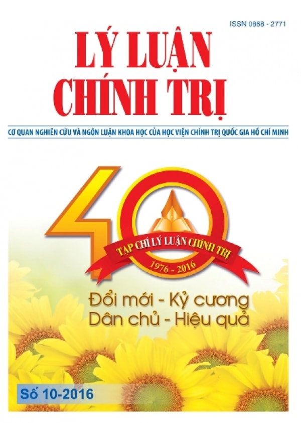 Tạp chí Lý luận chính trị số 10- 2016