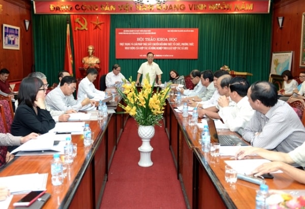 Hội thảo khoa học: “Thực trạng và giải pháp thúc đẩy hợp tác xã nông nghiệp chuyển đổi về hình thức tổ chức và phương thức hoạt động theo Luật Hợp tác xã 2012”