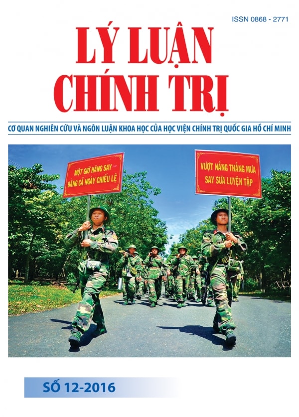 Tạp chí Lý luận chính trị số 12- 2016