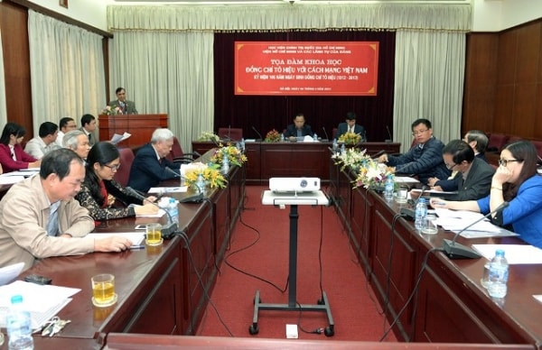 Tọa đàm khoa học: Đồng chí Tô Hiệu với cách mạng Việt Nam