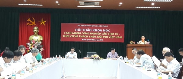 Hội thảo khoa học: Cách mạng công nghiệp lần thứ tư - Thời cơ và thách thức đối với Việt Nam