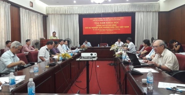 Tọa đàm khoa học: Đồng chí Võ Chí Công với sự nghiệp giải phóng dân tộc Việt Nam