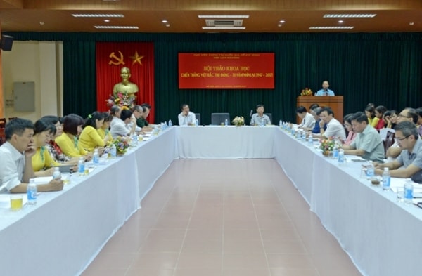 Hội thảo khoa học: Chiến thắng Việt Bắc Thu - Đông: 70 năm nhìn lại