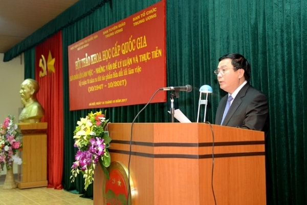 Hội thảo khoa học cấp quốc gia: “Sửa đổi lối làm việc – Những vấn đề lý luận và thực tiễn”