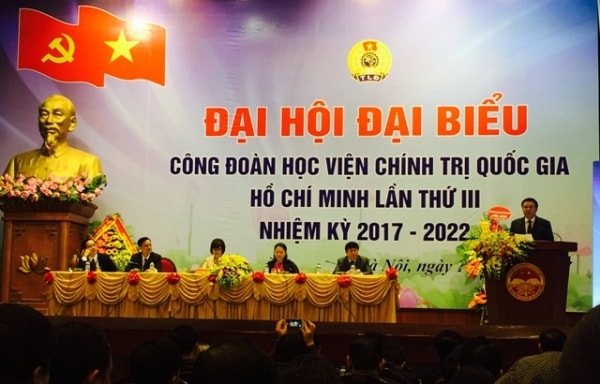 Đại hội Đại biểu Công đoàn Học viện Chính trị quốc gia Hồ Chí Minh lần thứ III, nhiệm kỳ 2017-2022