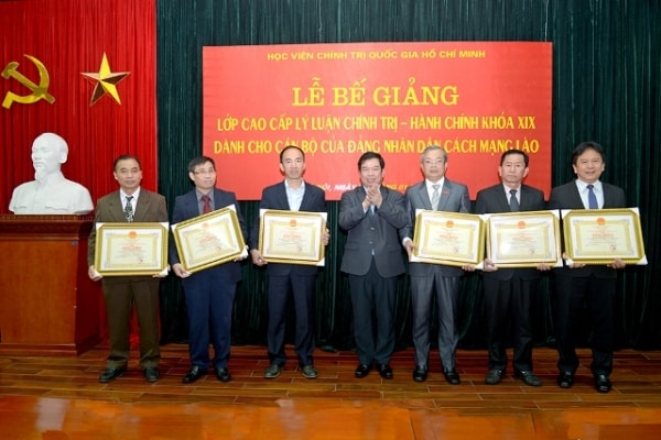 Công tác đào tạo, bồi dưỡng cán bộ cho Cộng hòa Dân chủ nhân dân Lào tại Học viện Chính trị quốc gia Hồ Chí Minh