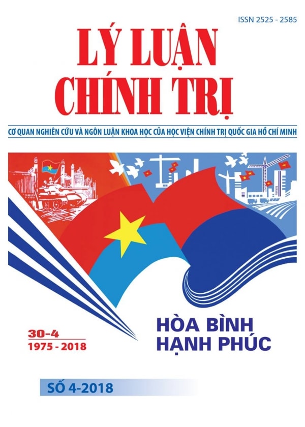 Tạp chí Lý luận chính trị số 4-2018
