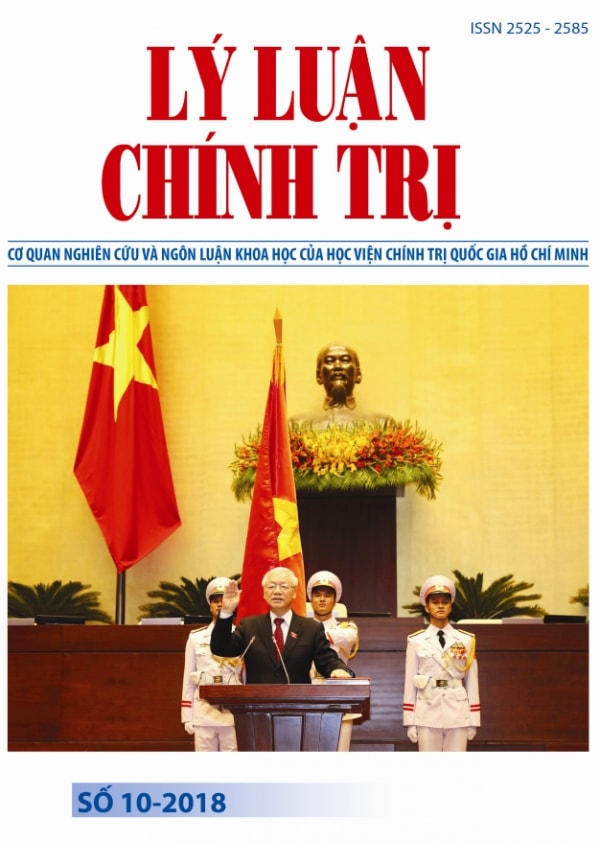 Tạp chí Lý luận chính trị số 10-2018