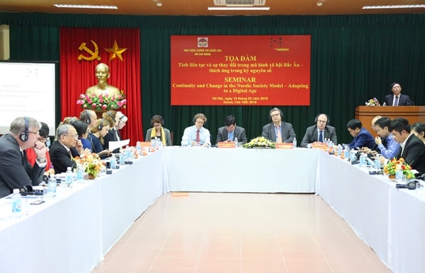 Tọa đàm: Tính liên tục và sự thay đổi trong mô hình xã hội Bắc Âu - thích ứng với Kỷ nguyên số