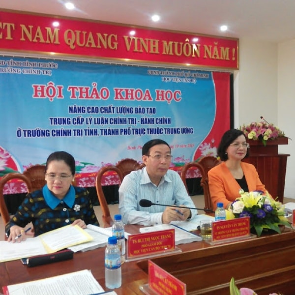 Xây dựng đội ngũ cán bộ lãnh đạo, quản lý các trường chính trị cấp tỉnh