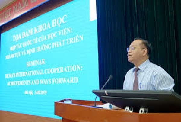 International cooperation to improve the scientific research capacity and training quality of the Ho Chi Minh National Academy of Politics