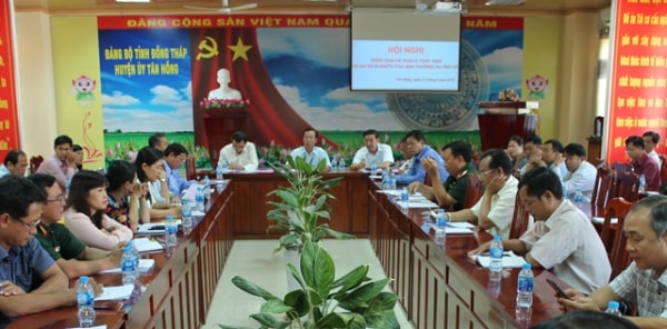 Đồng Tháp thực hiện Quy định về trách nhiệm nêu gương