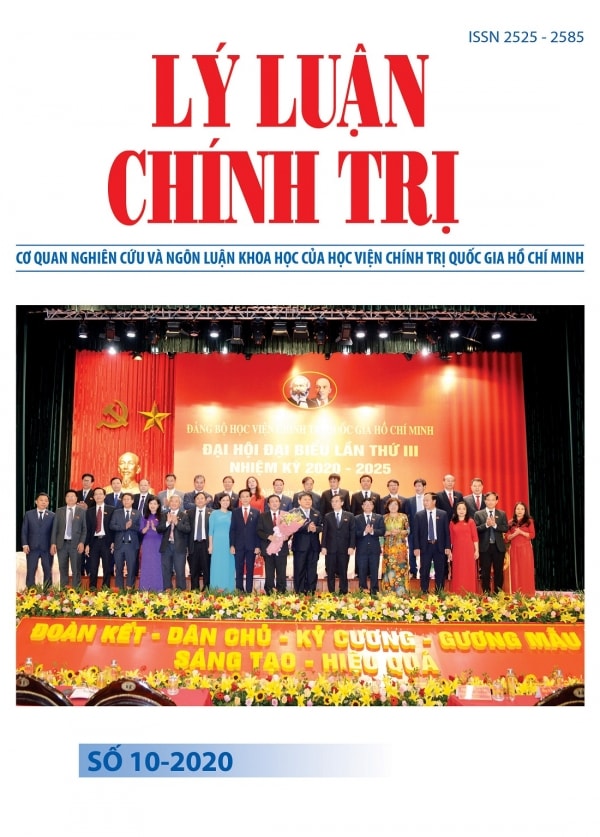 Tạp chí Lý luận chính trị số 10 - 2020