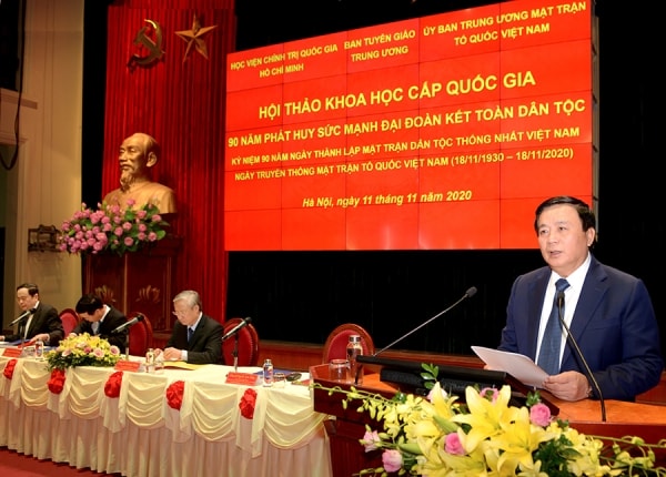 Hội thảo khoa học cấp quốc gia: 90 năm phát huy sức mạnh đại đoàn kết toàn dân tộc