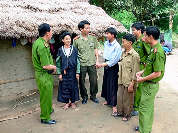 Tăng cường công tác dân vận của lực lượng công an nhân dân trong tình hình mới