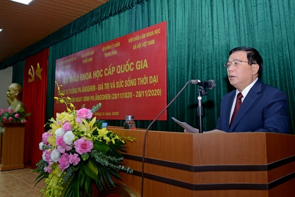 Hội thảo khoa học quốc gia: “Di sản tư tưởng Ph.Ăngghen: Giá trị và sức sống thời đại” kỷ niệm 200 năm ngày sinh Ph.Ăngghen