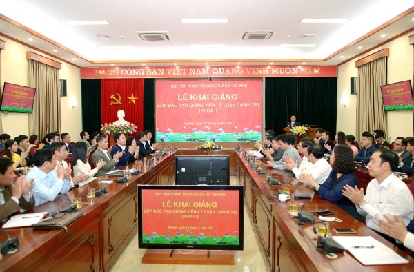 Khai giảng lớp đào tạo giảng viên Lý luận chính trị (Khóa I)