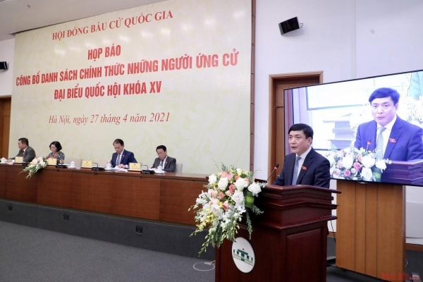 Công bố 868 người ứng cử đại biểu Quốc hội khóa XV