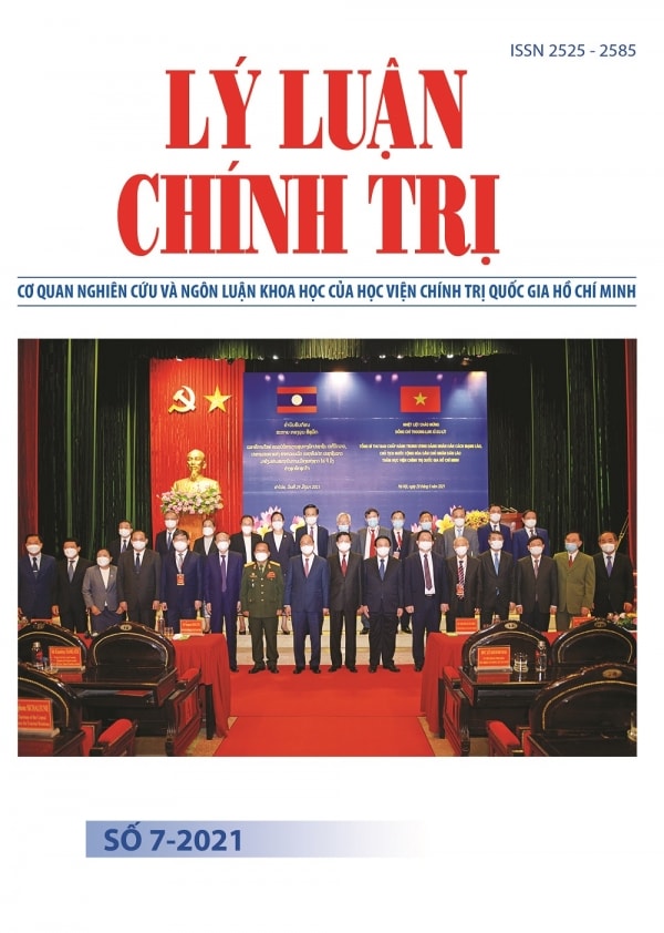 Tạp chí Lý luận chính trị số 7-2021