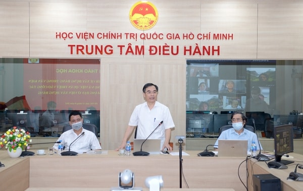 Hội thảo khoa học: “Những nội dung mới về Xây dựng Đảng trong Văn kiện Đại hội XIII của Đảng và việc quán triệt vào công tác nghiên cứu, giảng dạy ở Viện Xây dựng Đảng”