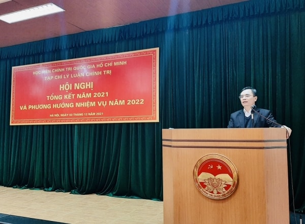 Tạp chí Lý luận chính trị tổng kết các mặt công tác năm 2021 và triển khai nhiệm vụ năm 2022