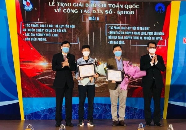 Giải thưởng báo chí toàn quốc về công tác dân số năm 2021