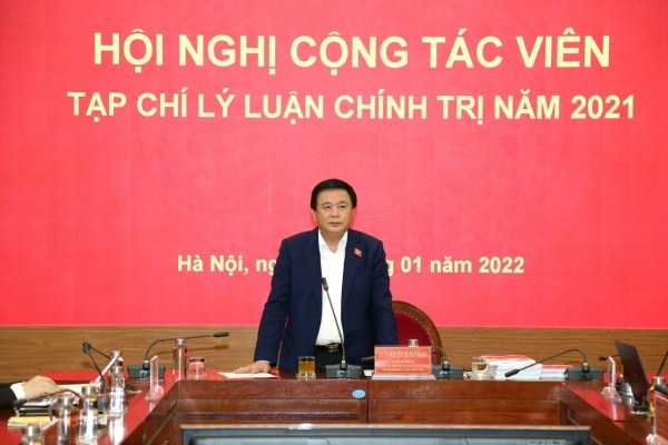Hội nghị cộng tác viên Tạp chí Lý luận chính trị năm 2021