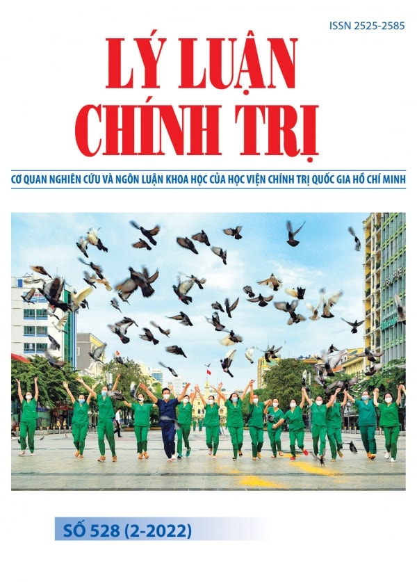 Mục lục Tạp chí Lý luận chính trị số 528 (2-2022)