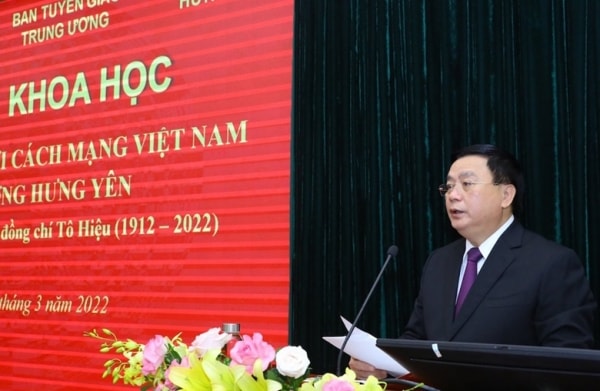 Đồng chí Tô Hiệu với cách mạng Việt Nam và quê hương Hưng Yên