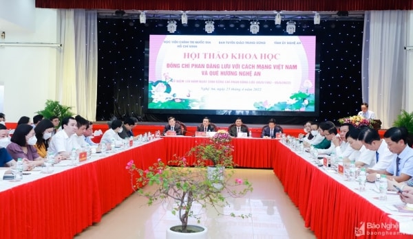 Đồng chí Phan Đăng Lưu với cách mạng Việt Nam và quê hương Nghệ An