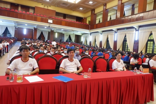 Học viện Chính trị quốc gia Hồ Chí Minh tổ chức “Lễ mít tinh hưởng ứng Ngày Thế giới không thuốc lá (31-5) và  Tuần lễ Quốc gia không thuốc lá năm 2022”