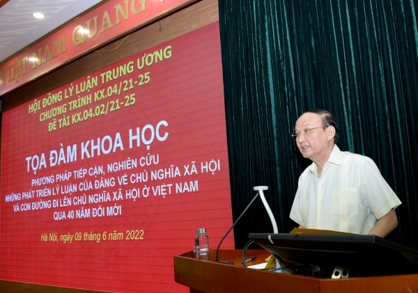 Tọa đàm khoa học: Phương pháp tiếp cận, nghiên cứu những phát triển lý luận của Đảng về chủ nghĩa xã hội và con đường đi lên chủ nghĩa xã hội ở Việt Nam