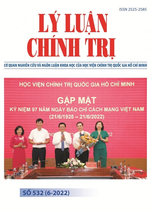Mục lục Tạp chí Lý luận chính trị số 532 (6-2022)