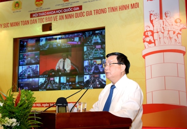 Hội thảo khoa học quốc gia “Phát huy sức mạnh toàn dân tộc bảo vệ an ninh quốc gia trong tình hình mới”