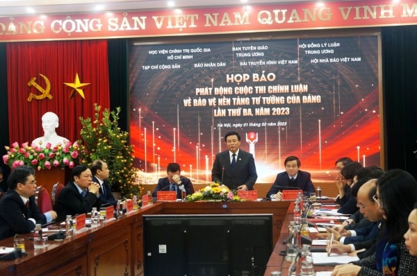 Phát động Cuộc thi chính luận về bảo vệ nền tảng tư tưởng của Đảng lần thứ ba, năm 2023